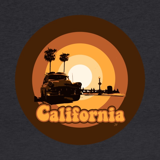 California surf car summer by JDP Designs